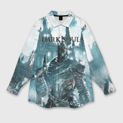 Мужская рубашка oversize 3D Dark Souls