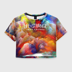 Женская футболка Crop-top 3D Life is Strange True Colors