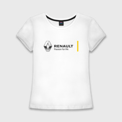 Женская футболка хлопок Slim Renault
