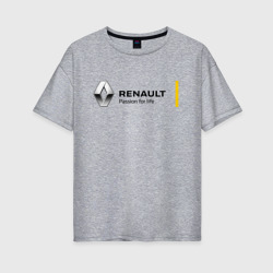 Женская футболка хлопок Oversize Renault