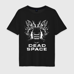 Мужская футболка хлопок Oversize Dead space мёртвый космос