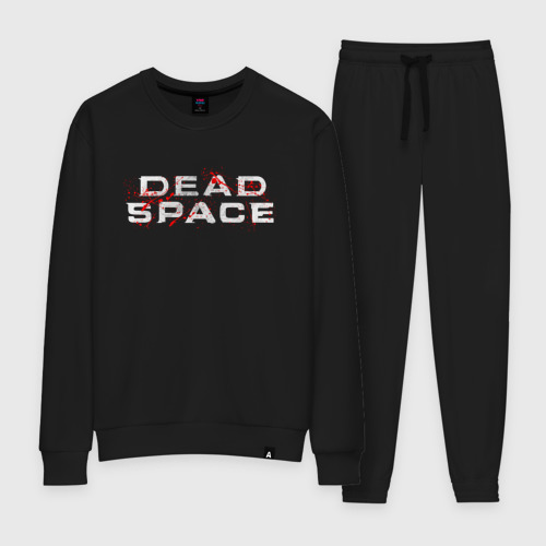 Женский костюм хлопок Dead space мёртвый космос, цвет черный