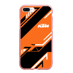 Чехол для iPhone 7Plus/8 Plus матовый KTM КТМ sport