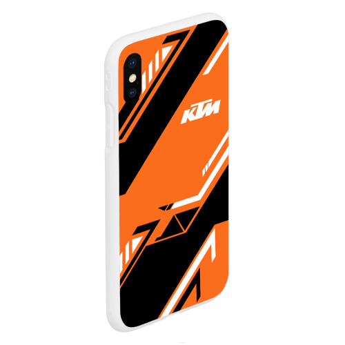 Чехол для iPhone XS Max матовый KTM КТМ sport - фото 3