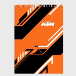 Скетчбук KTM КТМ sport