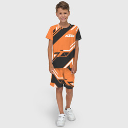 Детский костюм с шортами 3D KTM КТМ sport - фото 2