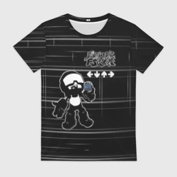 Женская футболка 3D Tankmen Friday night Funkin