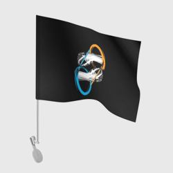 Флаг для автомобиля Portal 2 hands