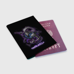 Обложка для паспорта матовая кожа Dark Souls Abyss Walker - фото 2