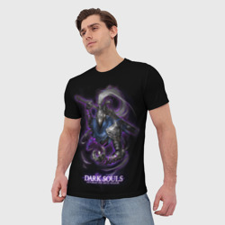 Мужская футболка 3D Dark Souls Abyss Walker - фото 2