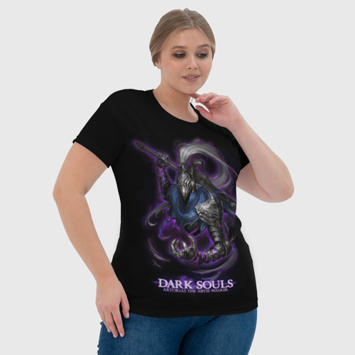 Женская футболка 3D с принтом Dark souls Abyss walker, фото #4