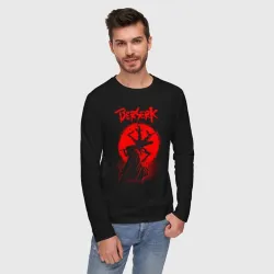 Мужской лонгслив хлопок Berserk minimal blood - фото 2