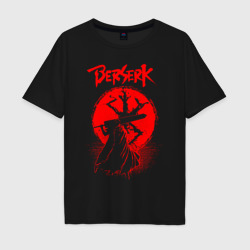 Мужская футболка хлопок Oversize Berserk minimal blood