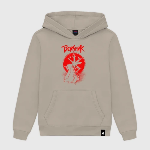 Мужская толстовка хлопок Berserk minimal blood