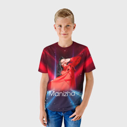 Детская футболка 3D Манижа певица - фото 2