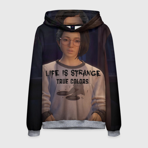 Мужская толстовка 3D Life is Strange true colors, цвет меланж