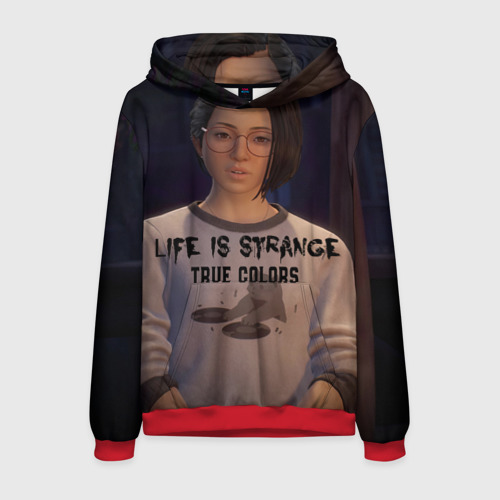 Мужская толстовка 3D Life is Strange true colors, цвет красный