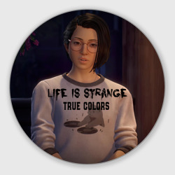 Круглый коврик для мышки Life is Strange true colors