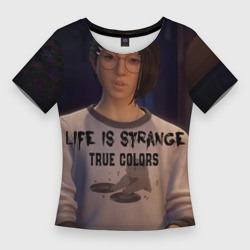 Женская футболка 3D Slim Life is Strange true colors