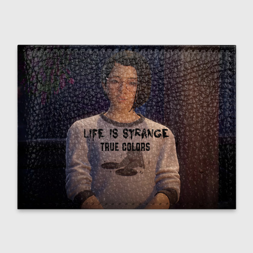 Обложка для студенческого билета Life is Strange true colors, цвет зеленый