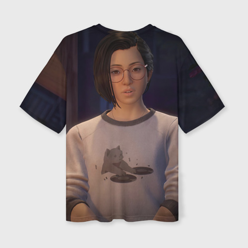 Женская футболка oversize 3D Life is Strange true colors, цвет 3D печать - фото 2