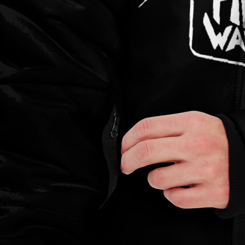 Мужская зимняя куртка 3D Life Is Strange, цвет черный - фото 6