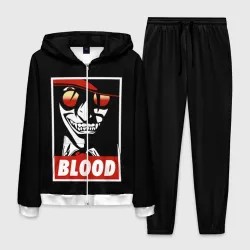 Мужской костюм 3D Алукард Blood