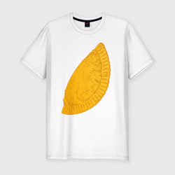 Сочный чебурек – Мужская футболка хлопок Slim с принтом купить