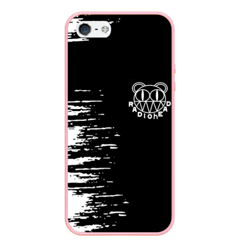 Чехол для iPhone 5/5S матовый Radiohead, цвет баблгам