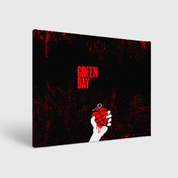 Холст прямоугольный Green day