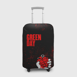 Чехол для чемодана 3D Green day