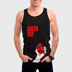 Мужская майка 3D Green day - фото 2