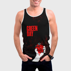 Мужская майка 3D Green day - фото 2