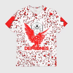 Мужская футболка 3D Deftones