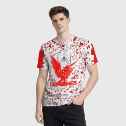 Мужская футболка 3D Deftones - фото 2