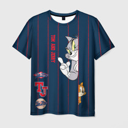 Tom and Jerry – Мужская футболка 3D с принтом купить со скидкой в -26%