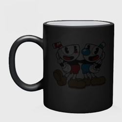 Кружка хамелеон Cuphead - фото 2