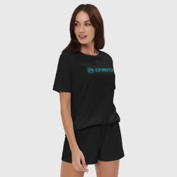 Женская пижама с шортиками хлопок Zhejiang CFMOTO - фото 2