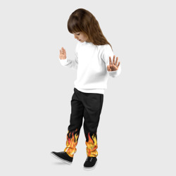 Детские брюки 3D Огонь и ничего лишнего - фото 2