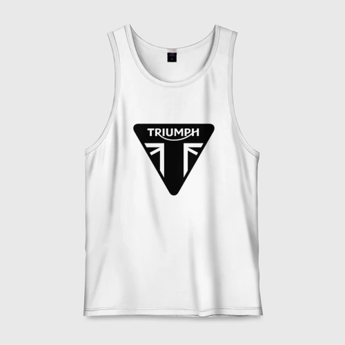 Мужская майка хлопок Triumph Мото Лого