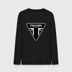 Мужской лонгслив хлопок Triumph Мото Лого