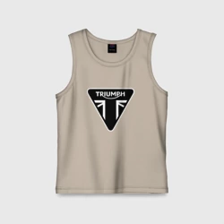 Детская майка хлопок Triumph Мото Лого
