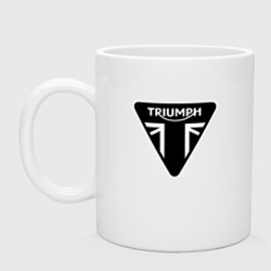 Кружка керамическая Triumph Мото Лого