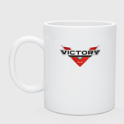 Кружка керамическая Victory USA Мото Лого
