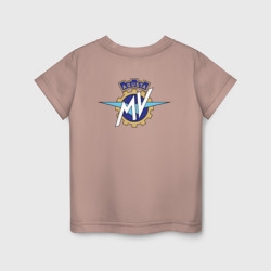 Детская футболка хлопок MV Agusta большой логотип