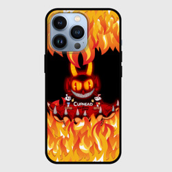 Чехол для iPhone 13 Pro Cuphead devil