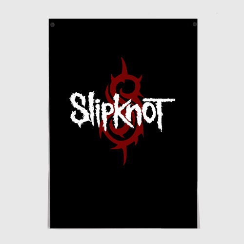 Постер Slipknot Надпись