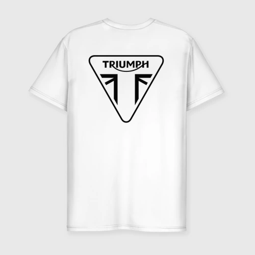 Мужская футболка хлопок Slim Triumph логотип