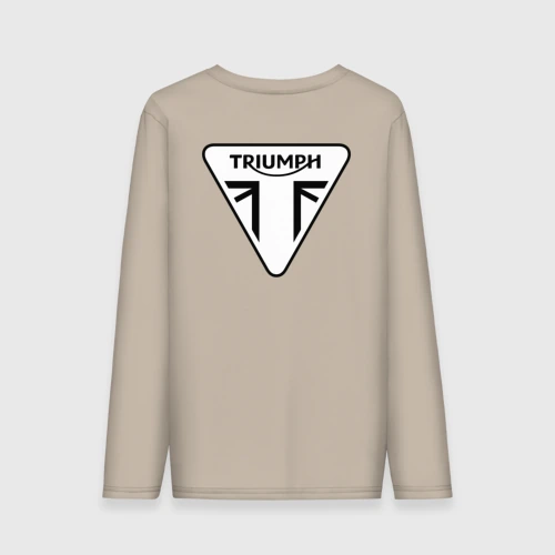 Мужской лонгслив хлопок Triumph логотип