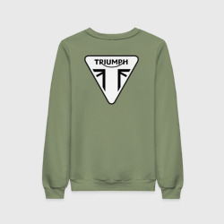 Женский свитшот хлопок Triumph логотип